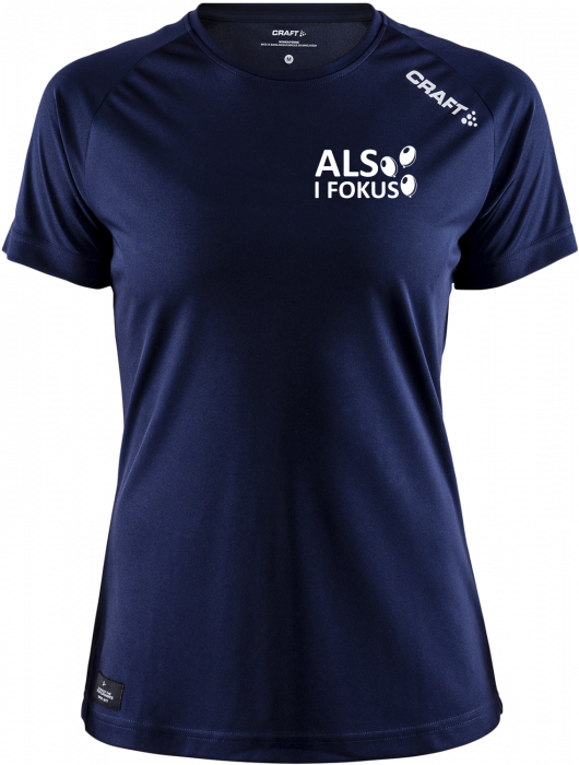 Craft - Als Training Tee (Woman) Incl. Donation - Navy blue